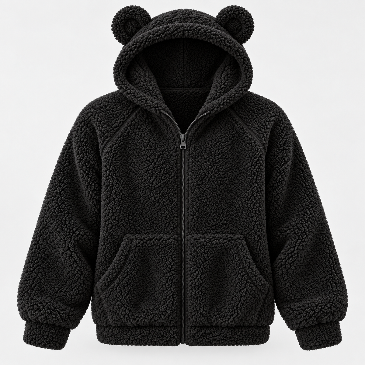 CHAQUETA TEDDY PELUCHE BISONTE